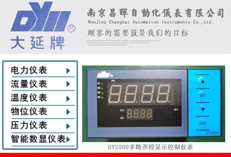 DY2000、DY21D0208，DY28D0108、DY29D0108、DY21D1008、東輝儀表、多通道巡檢儀